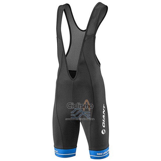 Giant Ropa Ciclismo Culotte Corto 2016 Hombre Mangas Cortas Negro y Azul