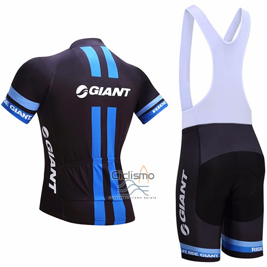 Giant Ropa Ciclismo Culotte Corto 2017 Hombre Mangas Cortas Negro