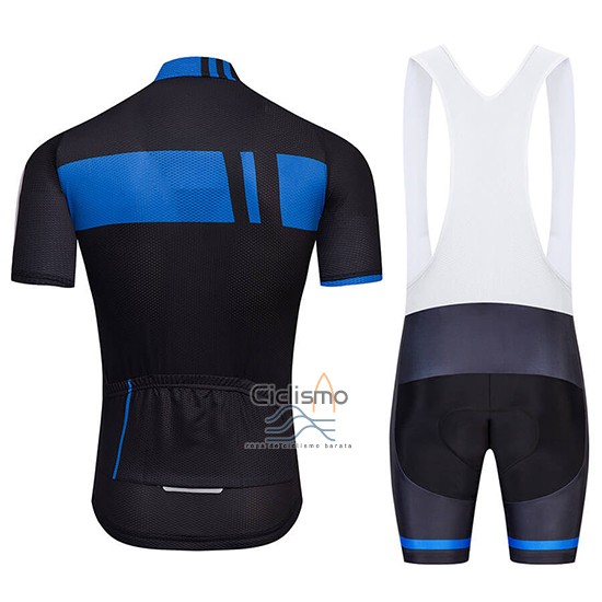 Giant Ropa Ciclismo Culotte Corto 2018 Hombre Mangas Cortas Negro y Azul