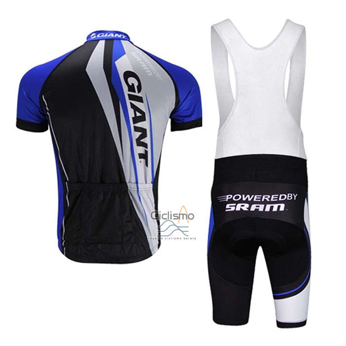 Giant Ropa Ciclismo Culotte Corto 2021 Hombre Mangas Cortas Negro Azul