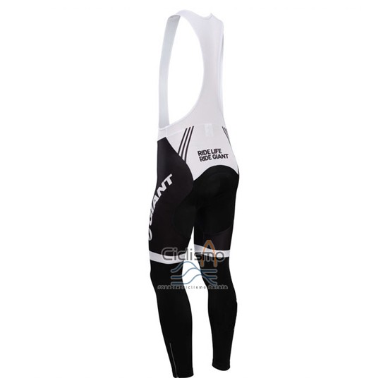 Giant Ropa Ciclismo Culotte Largo 2014 Hombre Mangas Largas Azur
