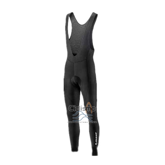 Giant Ropa Ciclismo Culotte Largo 2017 Hombre Mangas Largas Azul y Gris