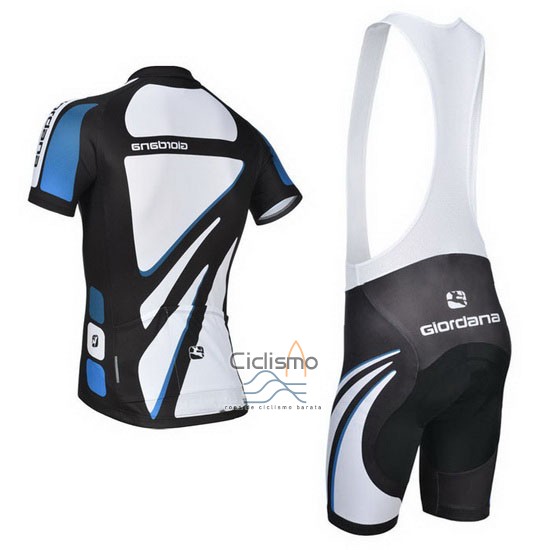 Giordana Ropa Ciclismo Culotte Corto 2014 Hombre Mangas Cortas Blanco
