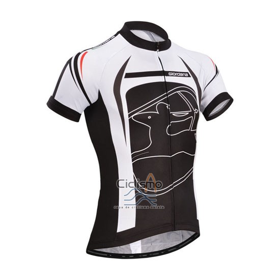 Giordana Ropa Ciclismo Culotte Corto 2014 Hombre Mangas Cortas Negro
