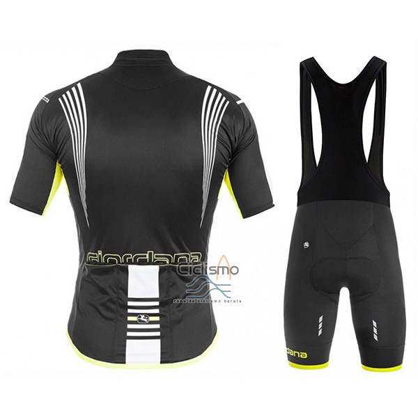 Giordana Sahara Ropa Ciclismo Culotte Corto 2017 Hombre Mangas Cortas Negro