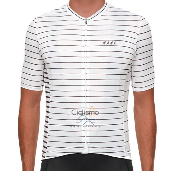 Maap Movement Ropa Ciclismo Culotte Corto 2019 Hombre Mangas Cortas Blanco