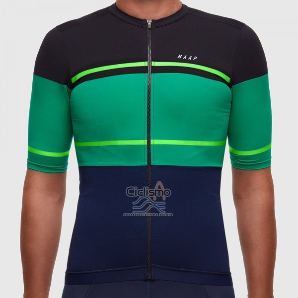 Maap Segment Pro Ropa Ciclismo Culotte Corto 2017 Hombre Mangas Cortas Negro y Verde