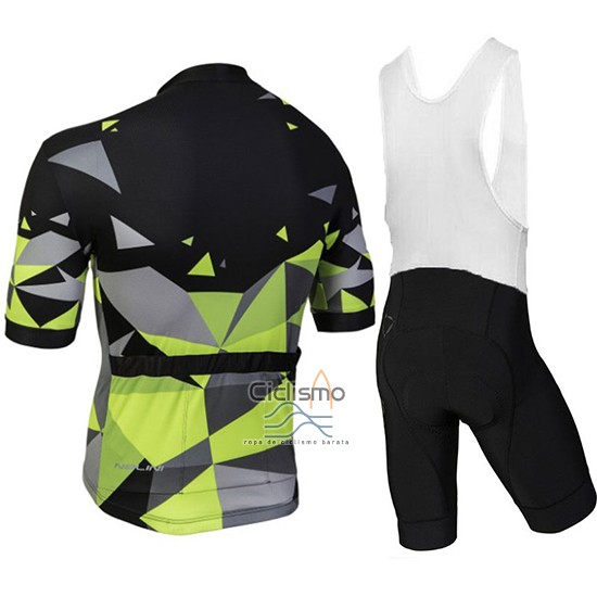 Nalini Ahs Discesa Ropa Ciclismo Culotte Corto 2018 Men Mangas Cortas Negro y Verde