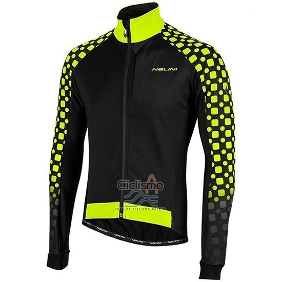 Nalini CRIT 3l 2.0 Ropa Ciclismo Culotte Largo 2019 Men Mangas Largas Negro AMarillo
