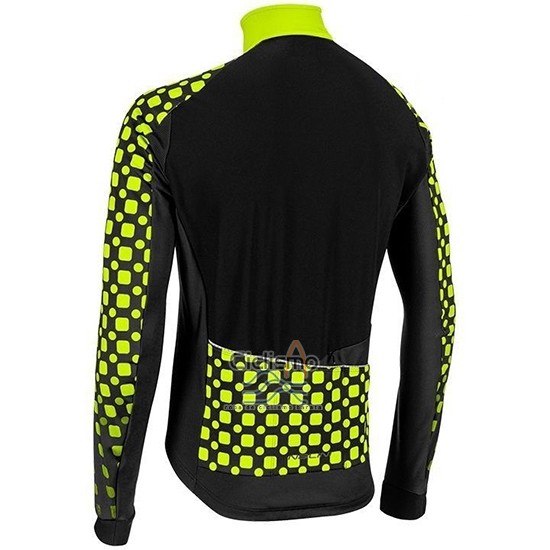 Nalini CRIT 3l 2.0 Ropa Ciclismo Culotte Largo 2019 Men Mangas Largas Negro AMarillo