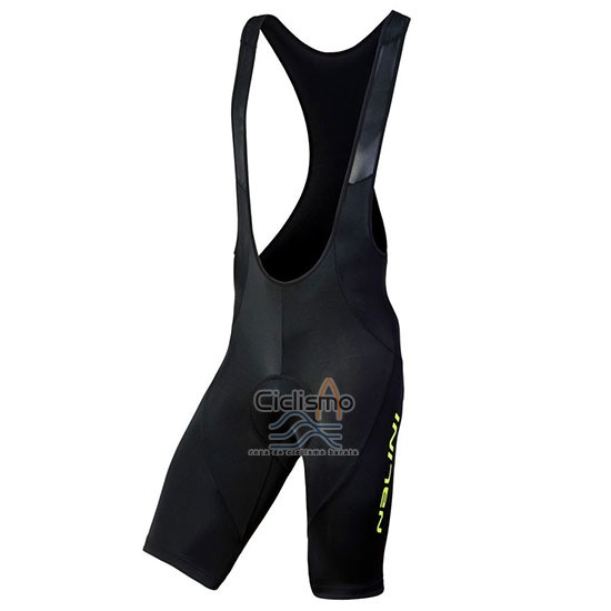 Nalini Descesa 2.0 Ropa Ciclismo Culotte Corto 2019 Men Mangas Cortas Negro AMarillo