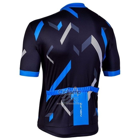 Nalini Descesa 2.0 Ropa Ciclismo Culotte Corto 2019 Men Mangas Cortas Negro Azul