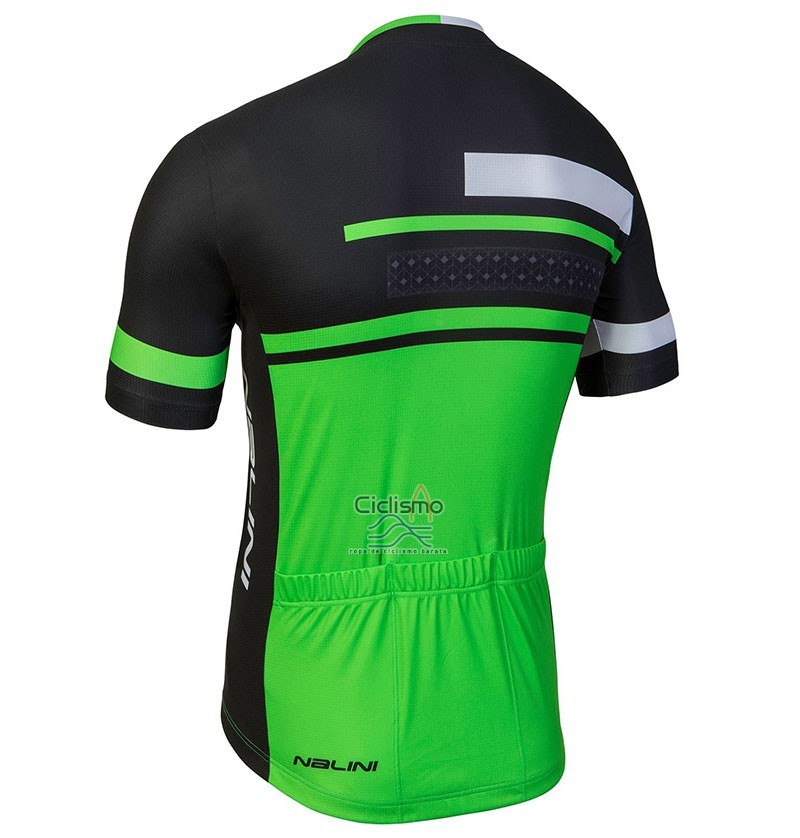 Nalini Fatica Ropa Ciclismo Culotte Corto 2018 Men Mangas Cortas Verde