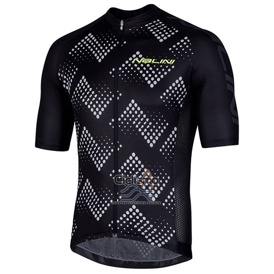 Nalini Podio 2.0 Ropa Ciclismo Culotte Corto 2019 Men Mangas Cortas Negro