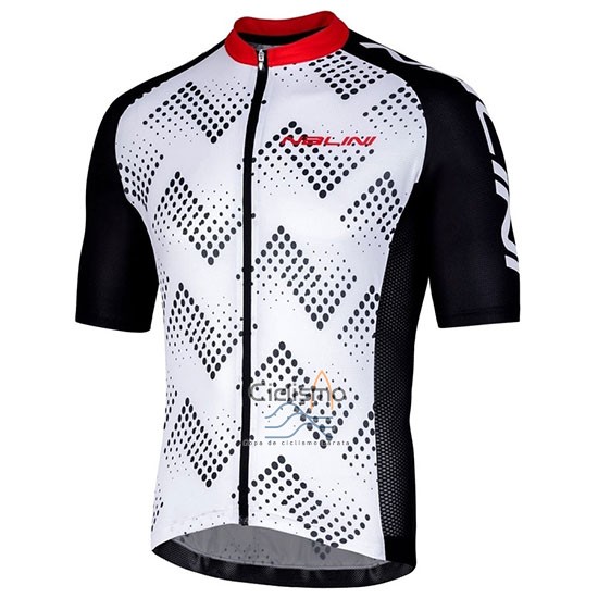 Nalini Podio 2.0 Ropa Ciclismo Culotte Corto 2019 Men Mangas Cortas Negro Blanco
