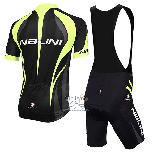 Nalini Projoazzo Ropa Ciclismo Culotte Corto 2017 Men Mangas Cortas Negro