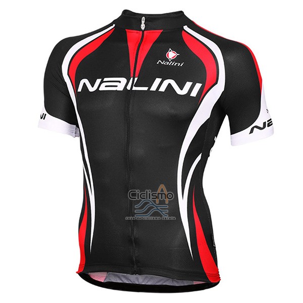 Nalini Projoazzo Ropa Ciclismo Culotte Corto 2017 Men Mangas Cortas Negro y Rojo