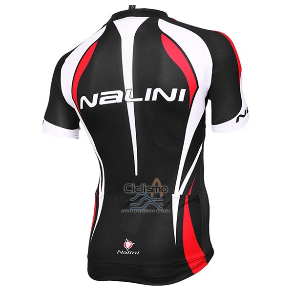 Nalini Projoazzo Ropa Ciclismo Culotte Corto 2017 Men Mangas Cortas Negro y Rojo