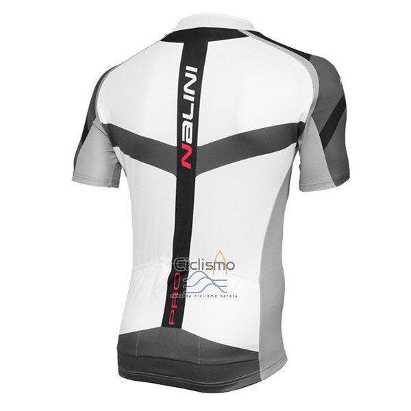 Nalini Rigel Ropa Ciclismo Culotte Corto 2017 Men Mangas Cortas Blanco