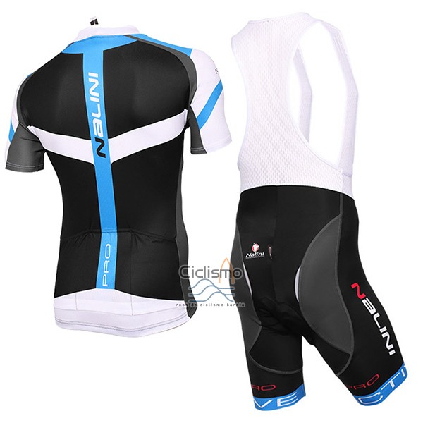 Nalini Rigel Ropa Ciclismo Culotte Corto 2017 Men Mangas Cortas Negro y Azul
