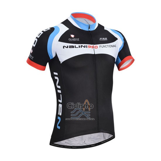 Nalini Ropa Ciclismo Culotte Corto 2014 Men Mangas Cortas Negro