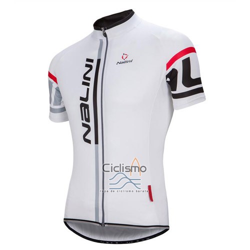 Nalini Ropa Ciclismo Culotte Corto 2016 Men Mangas Cortas Blanco