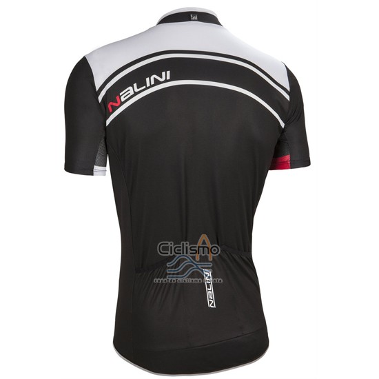 Nalini Ropa Ciclismo Culotte Corto 2016 Men Mangas Cortas Blanco y Negro