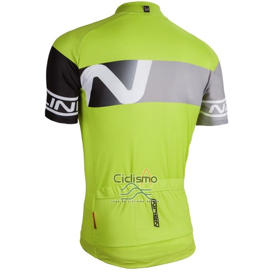 Nalini Ropa Ciclismo Culotte Corto 2016 Men Mangas Cortas Luz Verde