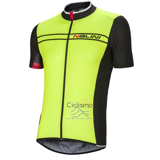 Nalini Ropa Ciclismo Culotte Corto 2016 Men Mangas Cortas Verde