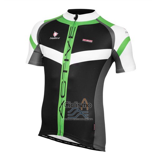 Nalini Ropa Ciclismo Culotte Corto 2016 Men Mangas Cortas Verde Negro