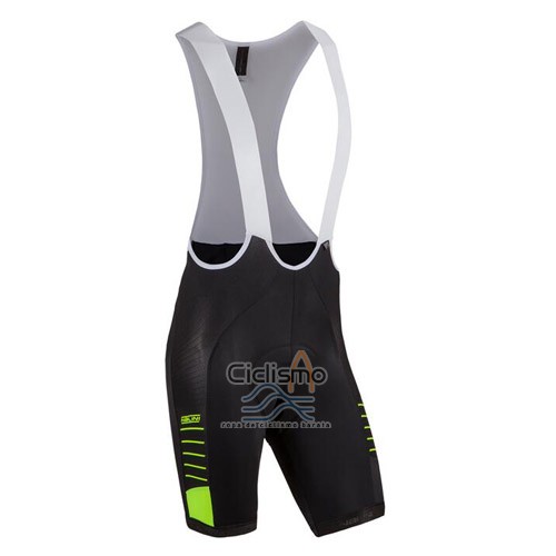 Nalini Ropa Ciclismo Culotte Corto 2016 Men Mangas Cortas Verde y Negro