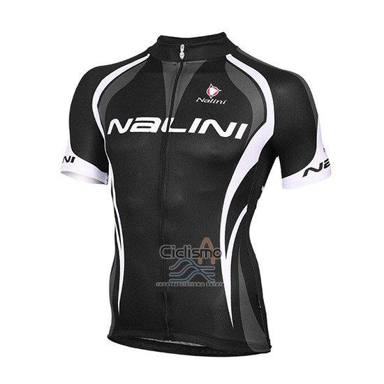 Nalini Ropa Ciclismo Culotte Corto 2018 Men Mangas Cortas Negro y Blanco