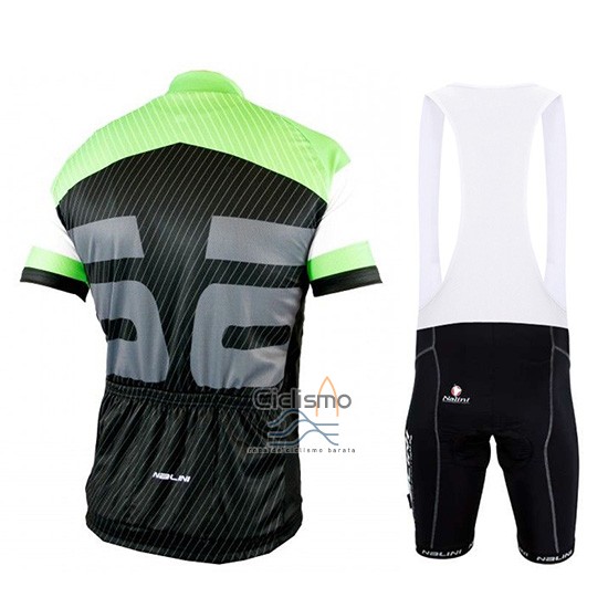 Nalini Ropa Ciclismo Culotte Corto 2019 Men Mangas Cortas Verde Negro