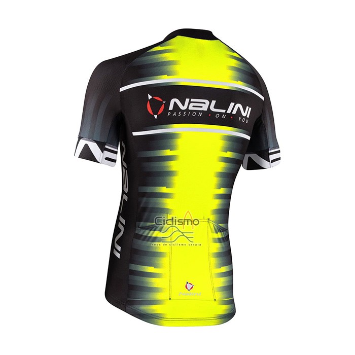 Nalini Ropa Ciclismo Culotte Corto 2021 Men Mangas Cortas AMarillo