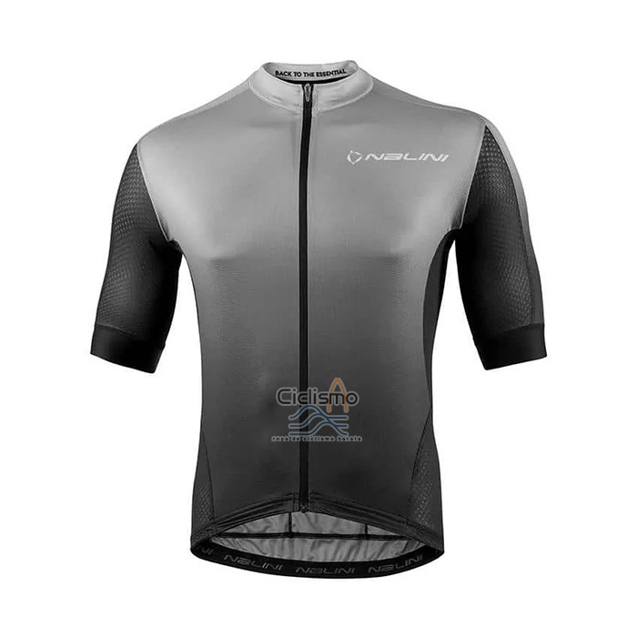 Nalini Ropa Ciclismo Culotte Corto 2021 Men Mangas Cortas Gris