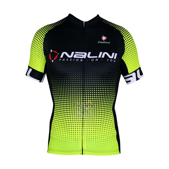 Nalini Ropa Ciclismo Culotte Corto 2021 Men Mangas Cortas Negro AMarillo