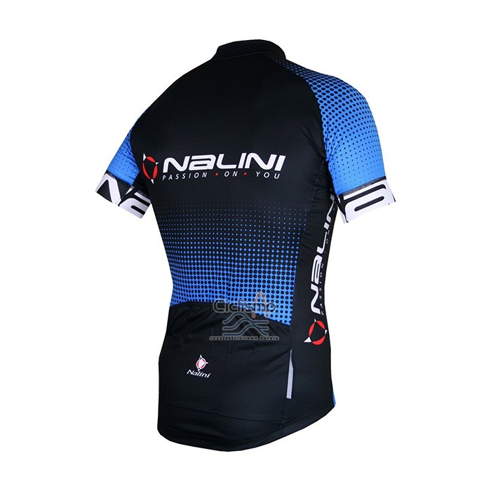 Nalini Ropa Ciclismo Culotte Corto 2021 Men Mangas Cortas Negro Azul