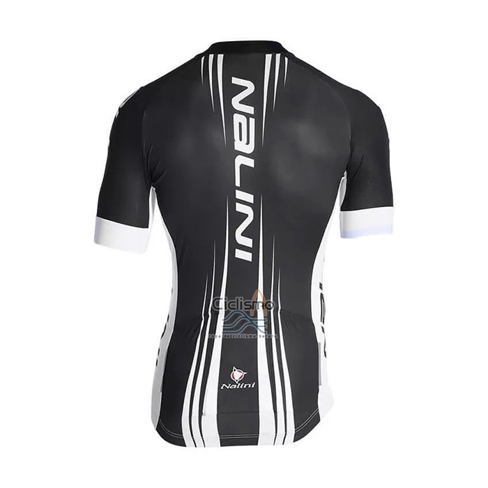 Nalini Ropa Ciclismo Culotte Corto 2021 Men Mangas Cortas Negro Blanco