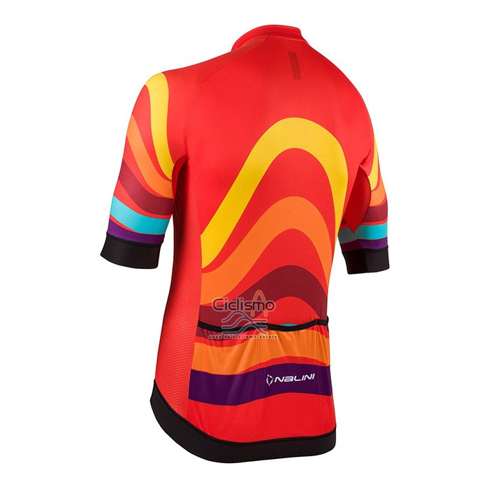 Nalini Ropa Ciclismo Culotte Corto 2022 Men Mangas Cortas Rojo