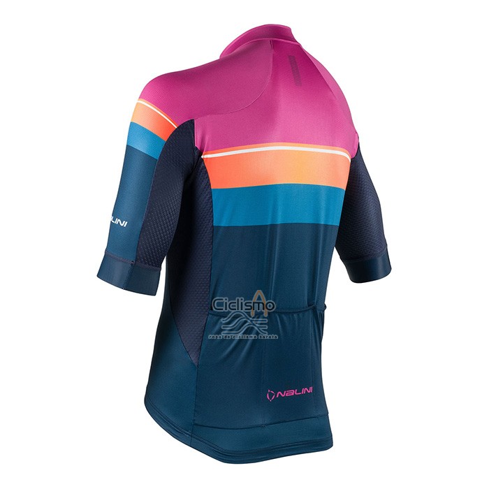 Nalini Ropa Ciclismo Culotte Corto 2022 Men Mangas Cortas Violeta