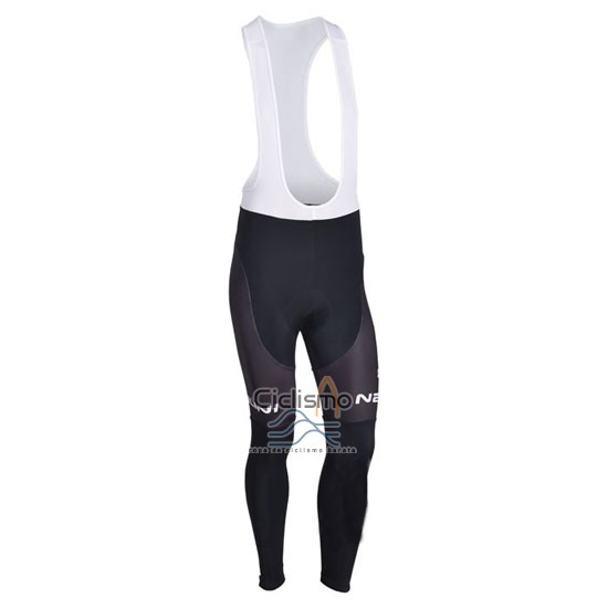 Nalini Ropa Ciclismo Culotte Largo 2013 Men Mangas Largas Negro y Azur