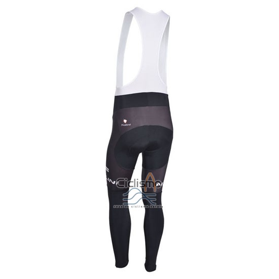 Nalini Ropa Ciclismo Culotte Largo 2013 Men Mangas Largas Negro y Azur