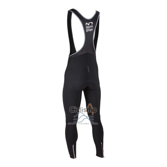 Nalini Ropa Ciclismo Culotte Largo 2016 Men Mangas Largas Rojo y Blanco