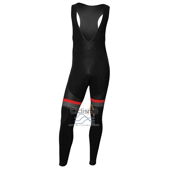 Nalini Ropa Ciclismo Culotte Largo 2019 Men Mangas Largas Negro Rojo