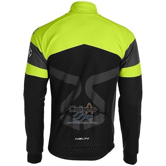 Nalini Ropa Ciclismo Culotte Largo 2019 Men Mangas Largas Negro Verde