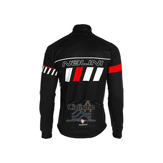 Nalini Ropa Ciclismo Culotte Largo 2020 Men Mangas Largas Negro Blanco Rojo