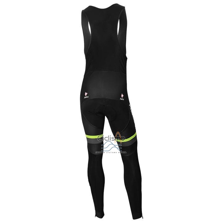 Nalini Ropa Ciclismo Culotte Largo 2020 Men Mangas Largas Negro Gris AMarillo