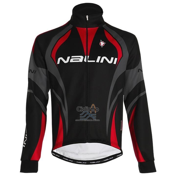 Nalini Ropa Ciclismo Culotte Largo 2020 Men Mangas Largas Negro Gris Rojo