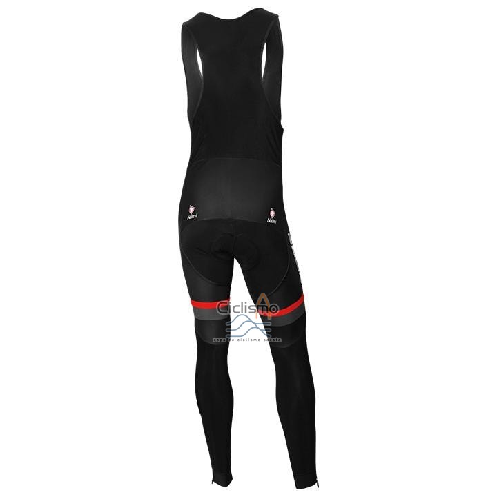 Nalini Ropa Ciclismo Culotte Largo 2020 Men Mangas Largas Negro Gris Rojo