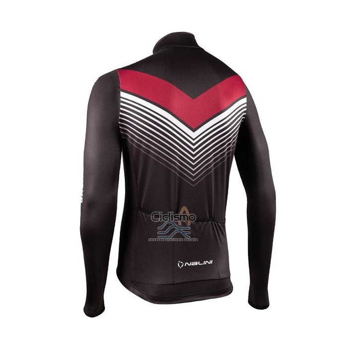 Nalini Ropa Ciclismo Culotte Largo 2021 Men Mangas Largas Negro